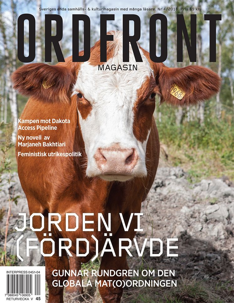 Omslag Ordfront magasin 4