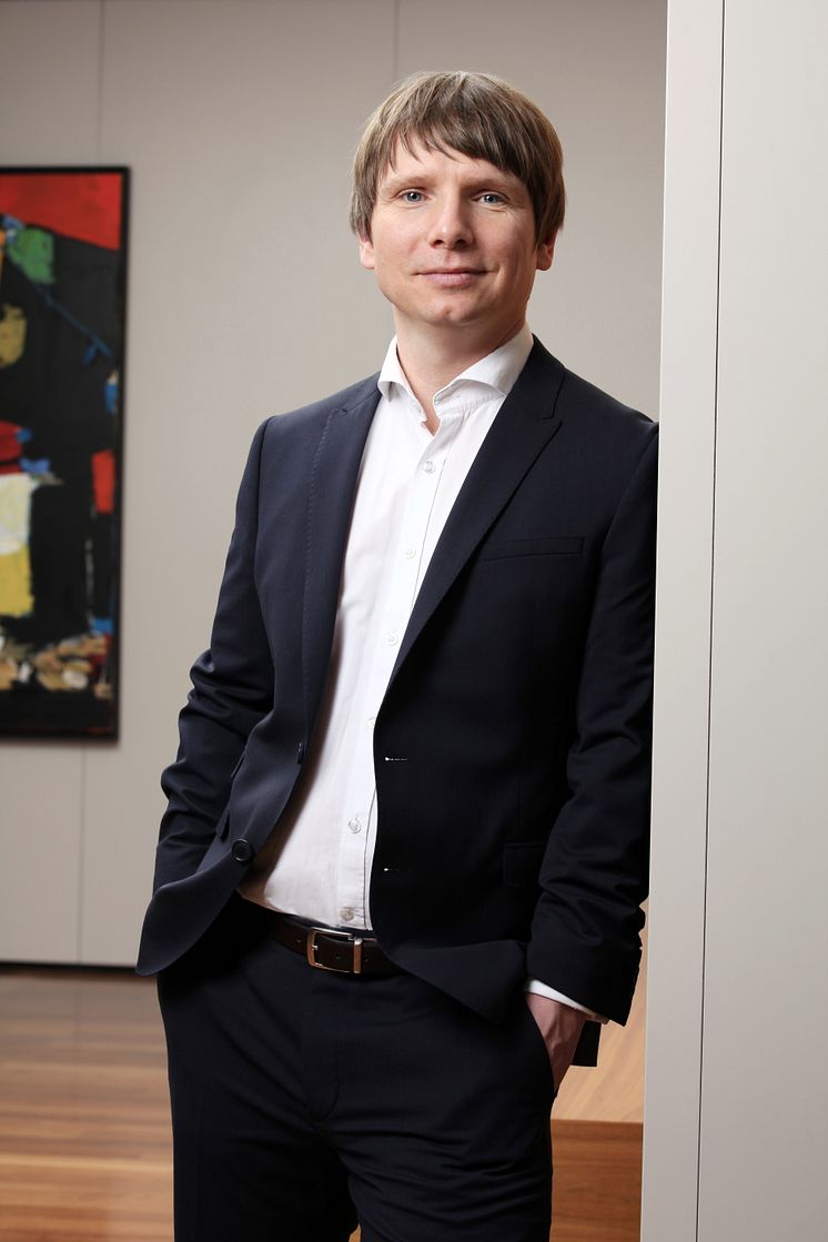 Daniel Schmalley, Leiter des Kompetenzzentrums Firmenkunden