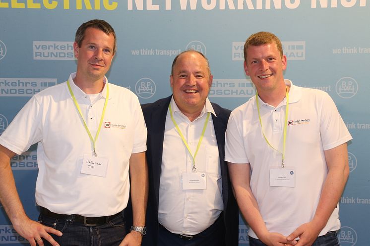 Erste Electric Networking Night bei BPW zur transport logistic