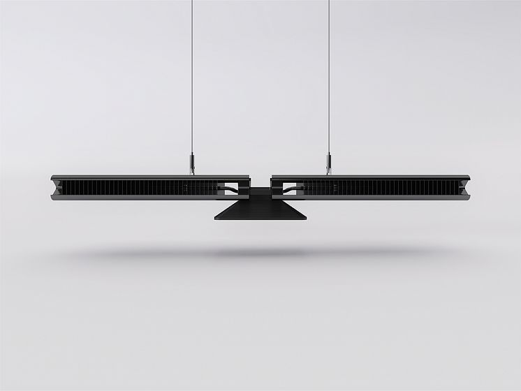 Cu-Beam™ suspended lights - Lyser i mer än 37 år. Bild 1.