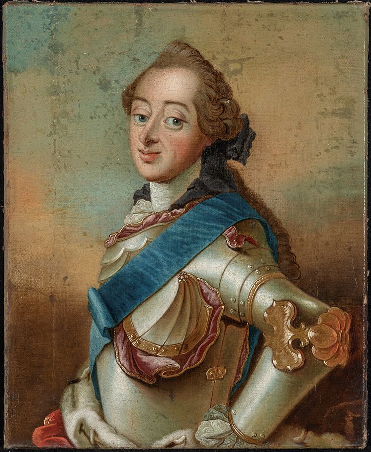 Frederik V, ukjent kunstner, Kodes samling. Kopi etter Carl G. Pilos maleri fra ca. 1750. 