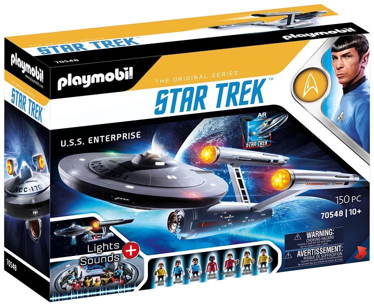 70548 Star Trek - U.S.S. Enterprise NCC-1701 von PLAYMOBIL