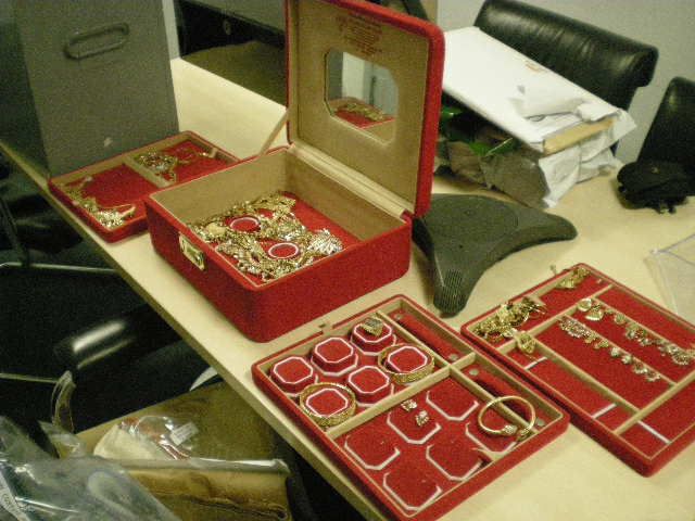 Op Veneer gold jewellery seized from Harrods safe deposit box