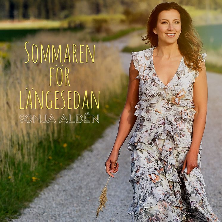Omslag - Sonja Aldén "Sommaren för längesedan"