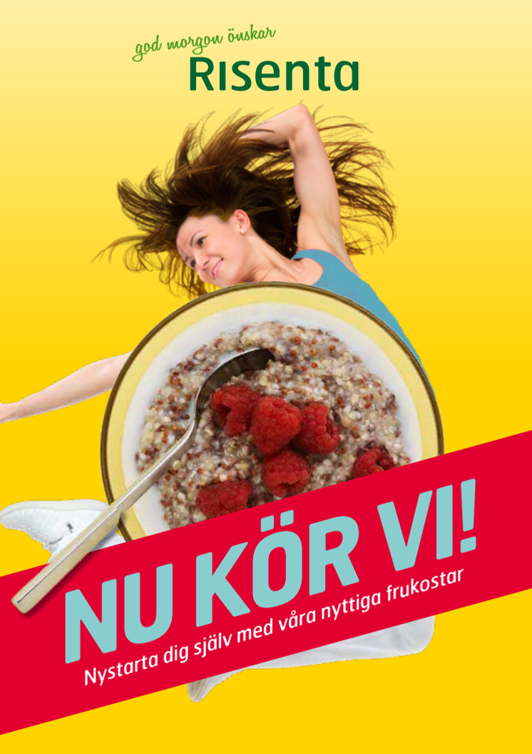 Risenta lanserar två nya GI-smarta grötblandningar