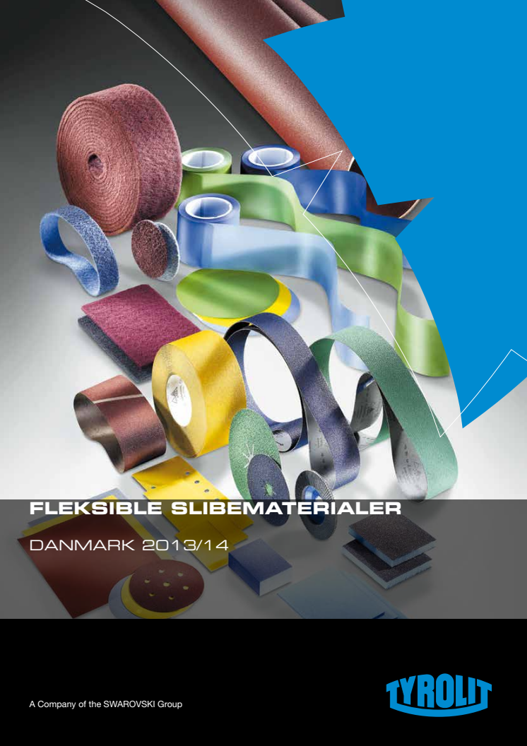 Tyrolit produktkatalog Fleksible slibematerialer 2013