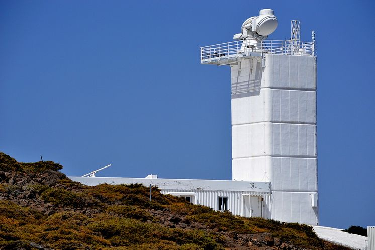 Teleskopet på La Palma