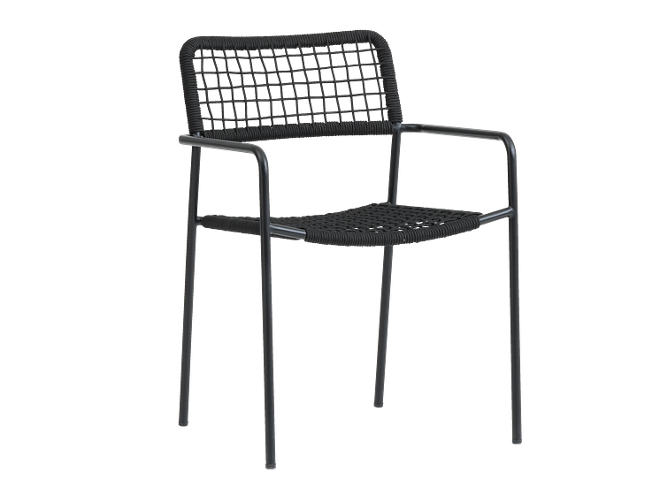 JYSK_Silla apilable LABING negro.png