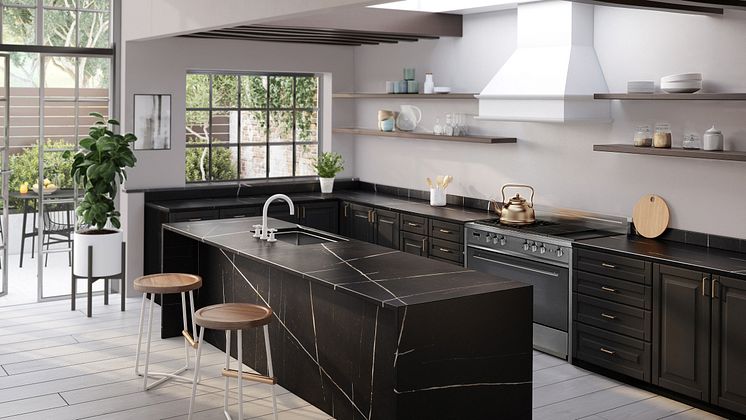 Silestone Eternal Noir -  Kitchen