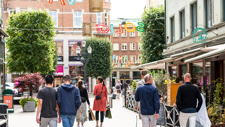 Shoppingkväll i city