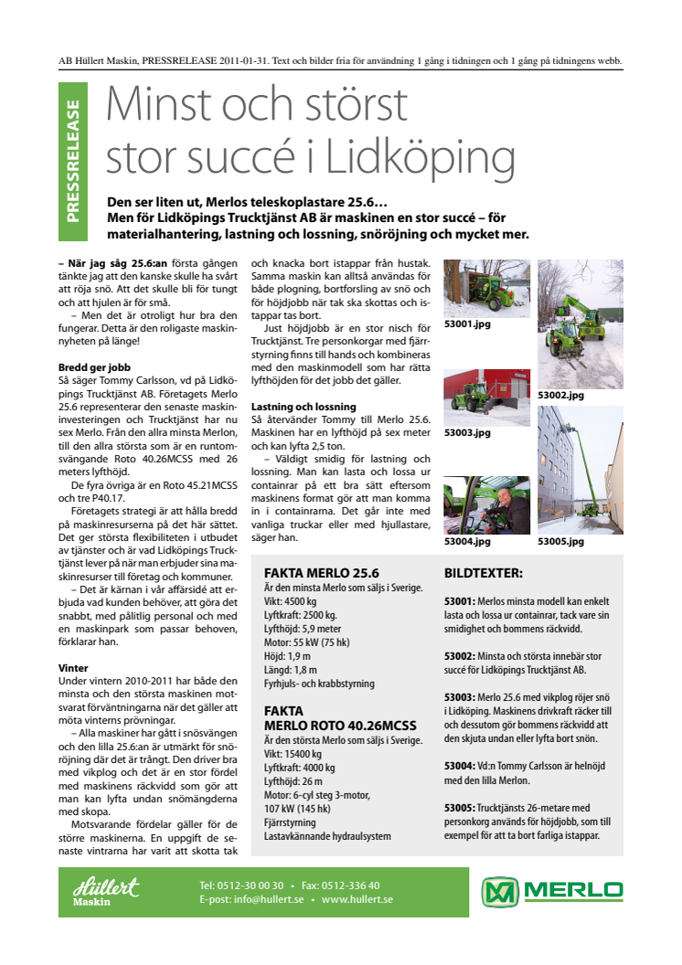 Minst och störst - stor succé i Lidköping