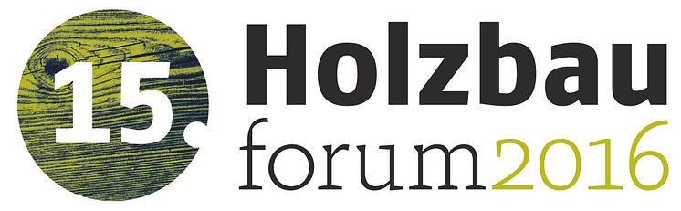 Logo 15. Holzbauforum 2016