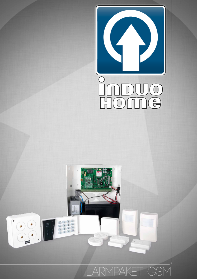 GSM-larmpaket från Induo Home AB