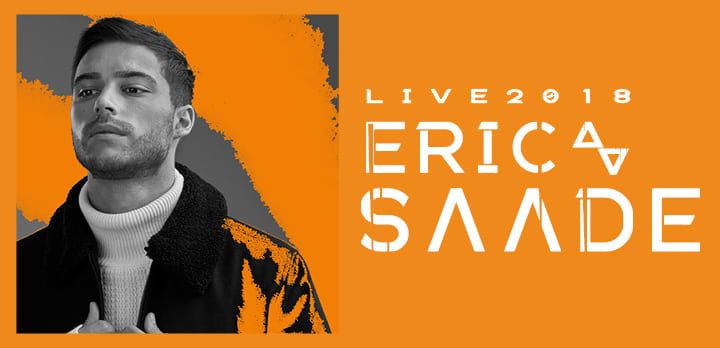Eric Saade turné våren 2018