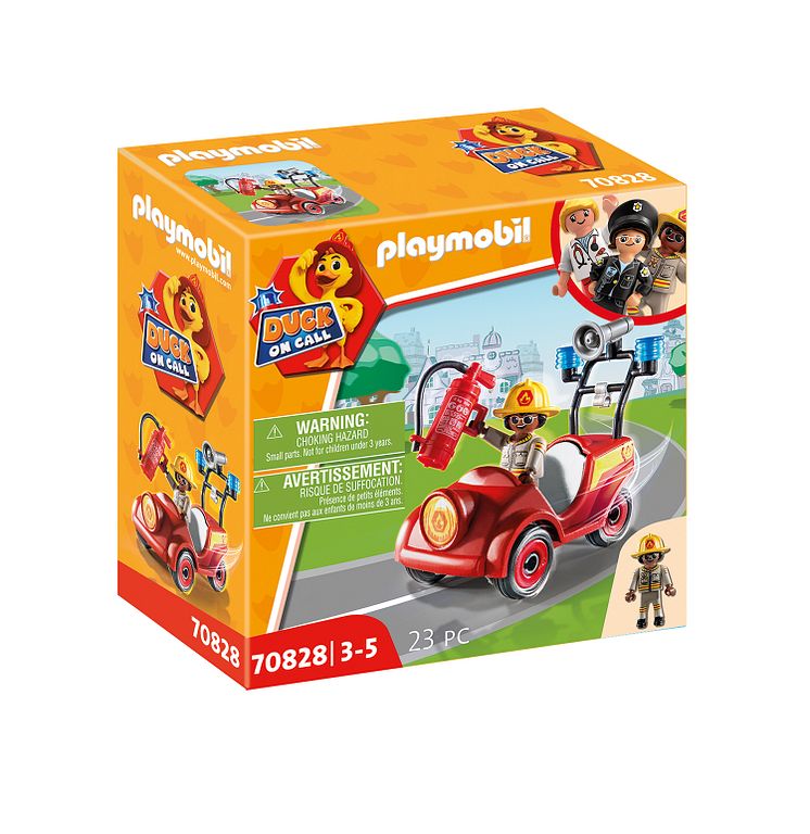 DUCK ON CALL - Mini-Auto Feuerwehr (70828) von PLAYMOBIL