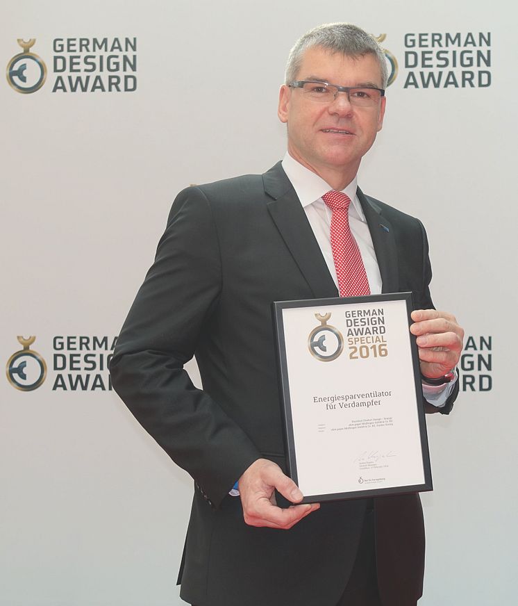 Utmärkelse till ebm-papst på stor internationell designtävling