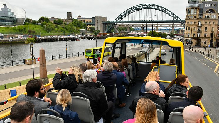 NewastleGateshead Toon Tour at Newcastle Quayside