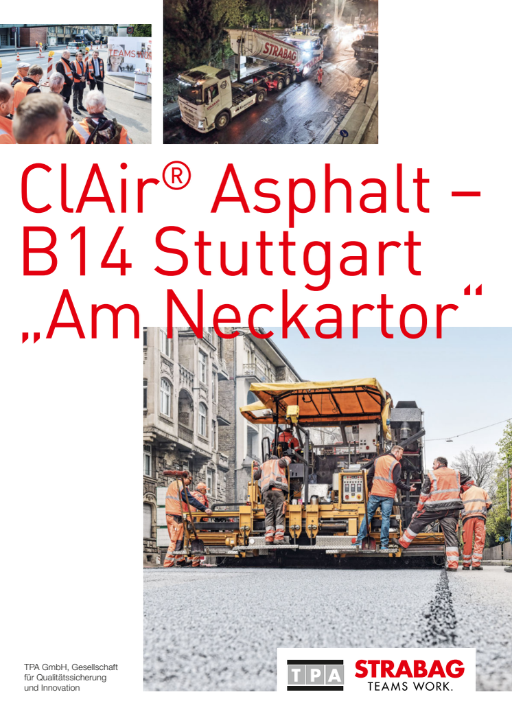 ClAir® Asphalt – B 14 Stuttgart "Am Neckartor"