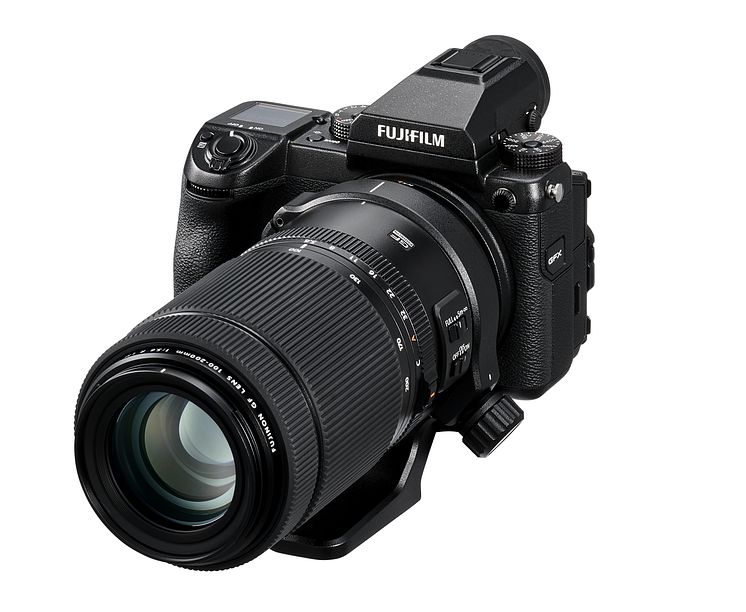 ​FUJINON GF100-200mmF5.6 R LM OIS WR with GFX 50S