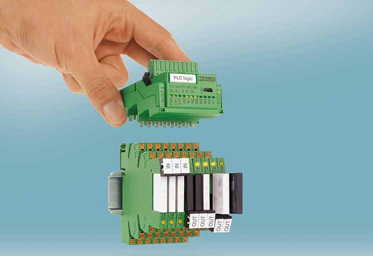 Controlling and switching in a highly compact package