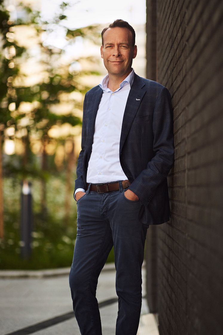 President and CEO, Jaan Ivar Semlitsch. Photocred: Bjørn Wad