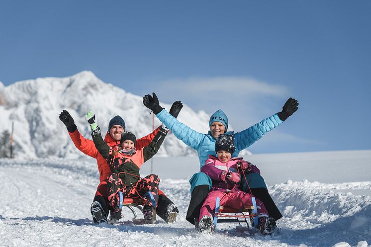 Kälkåkning i Hochkönig 