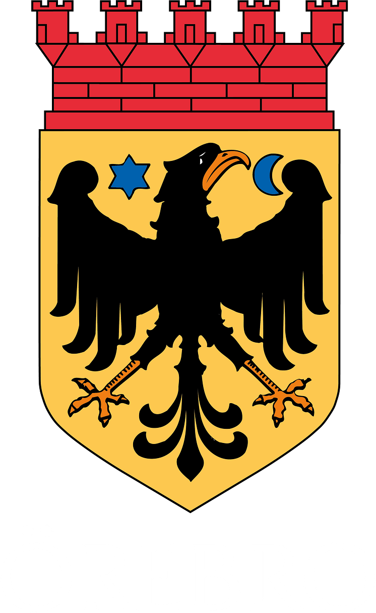 Örebro kommunlogotyp, vit