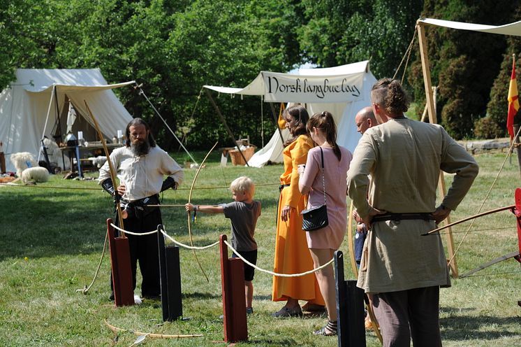 Hamar middelalderfestival på Anno Domkirkeodden