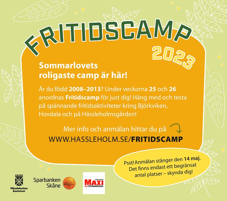 Fritidscamp 2023