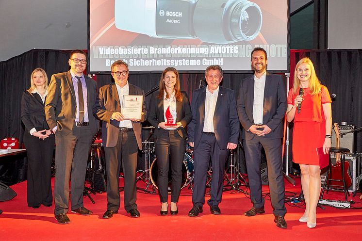 Preisverleihung 'Brandschutz des Jahres' 2017 - Gewinner Kategorie 'Anlagentechnischer Brandschutz'