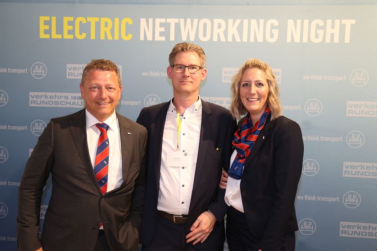 Erste Electric Networking Night bei BPW zur transport logistic