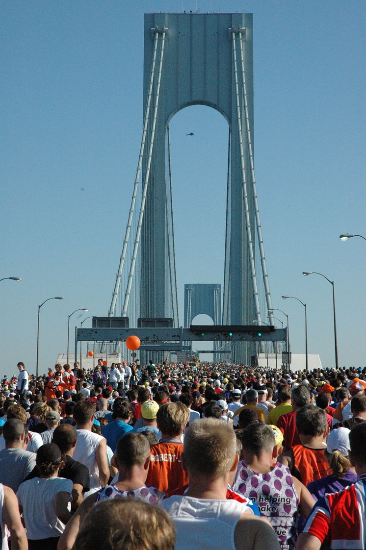 New York City Marathon, starten