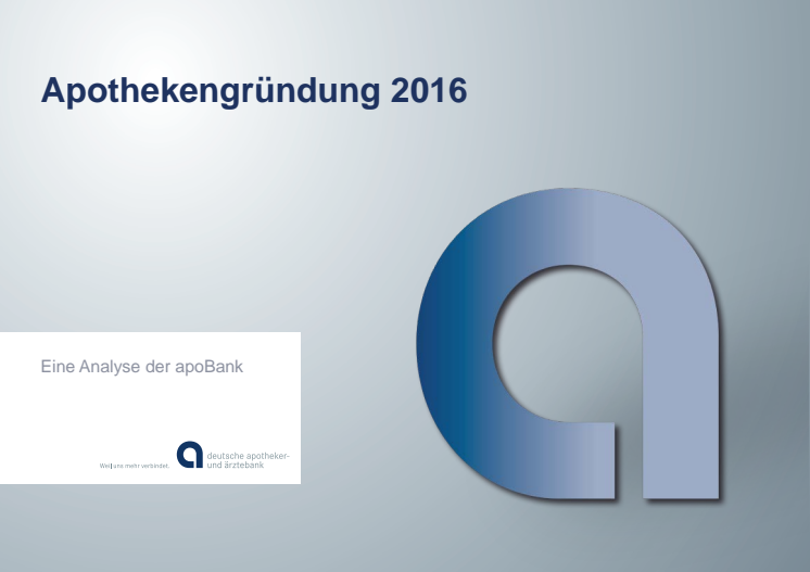 Grafiken: Apothekengründung 2016