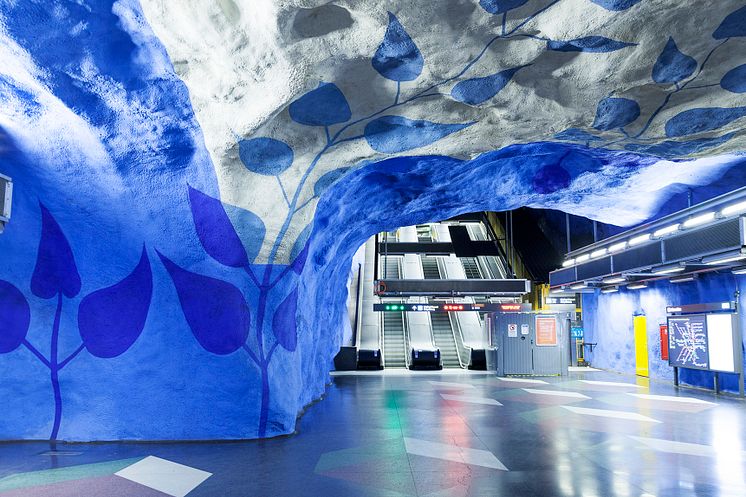 T-Centralen. Konstnär Per-Olov Ultvedt. Foto Markus Hallberg