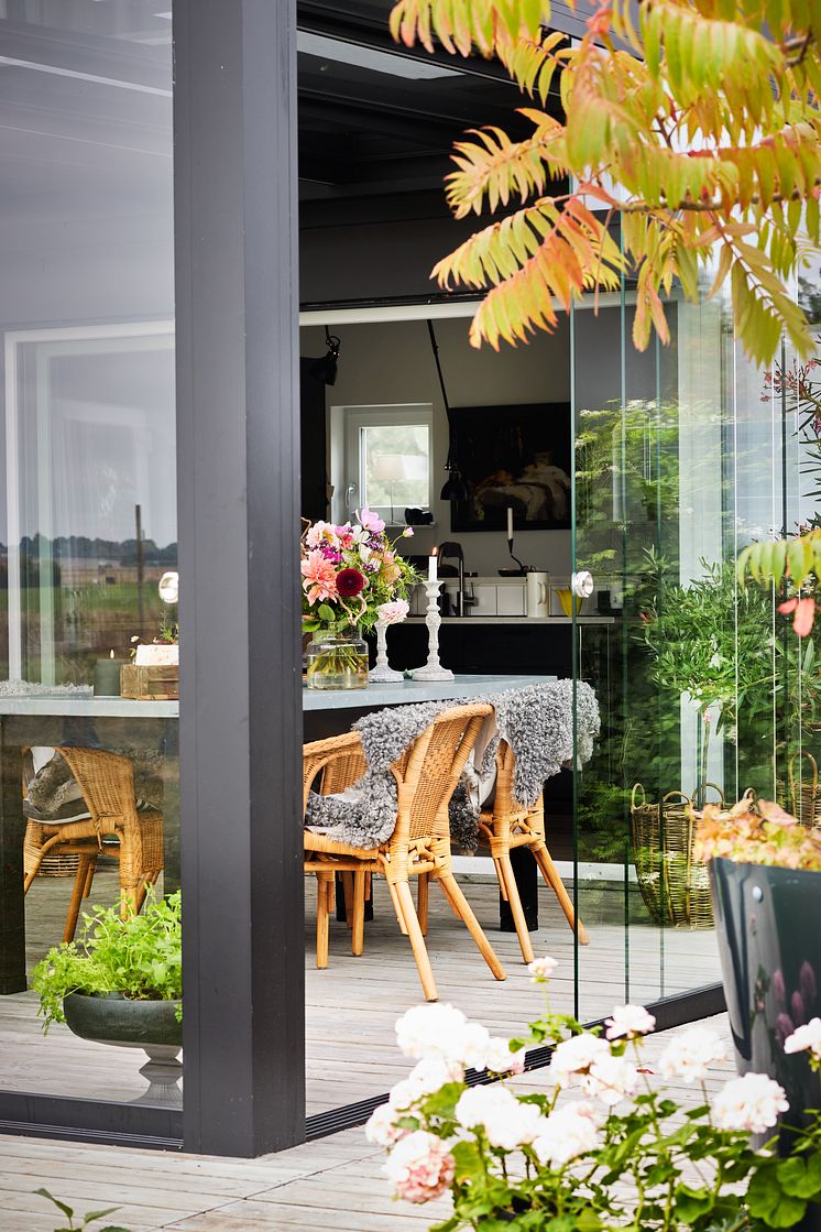 Starcube - Modern och elegant konstruktion med glastak.