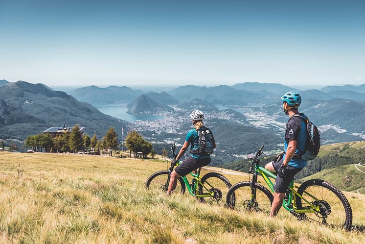 Lugano Bike: Mountainbiketour rund um Lugano 