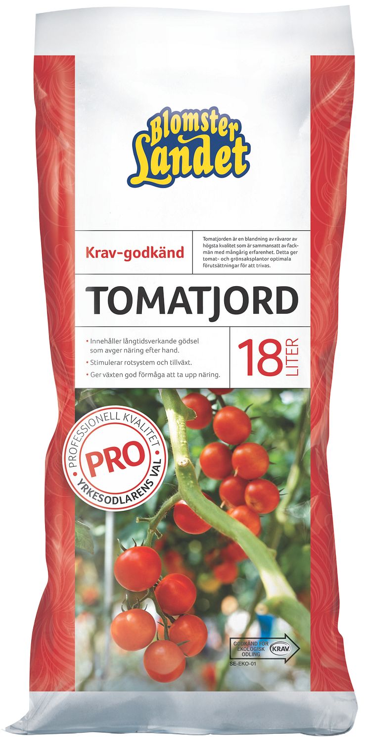 Tomatjord Specialjord för tomater