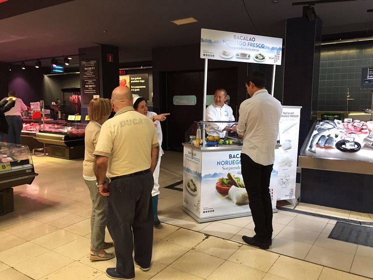 Degustación Bacalao Noruego Bilbao 2017