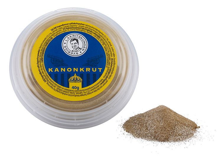 Lakritskungen Kanonkrut, 40 gram