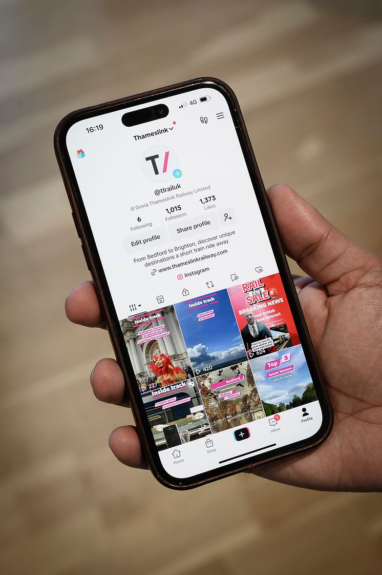 GTR is launching two of its brands - Thameslink and Southern - onto TikTok