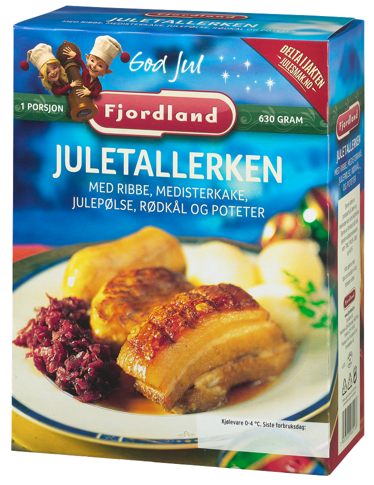 Fjordland juletallerken