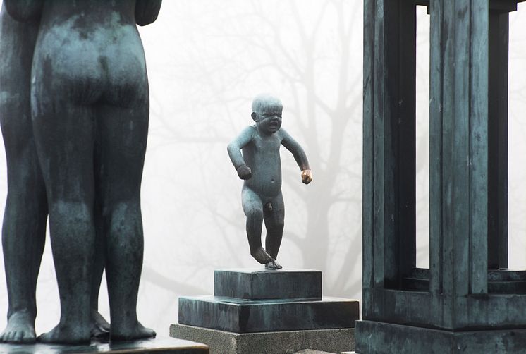The Vigeland Park The Angry Boy