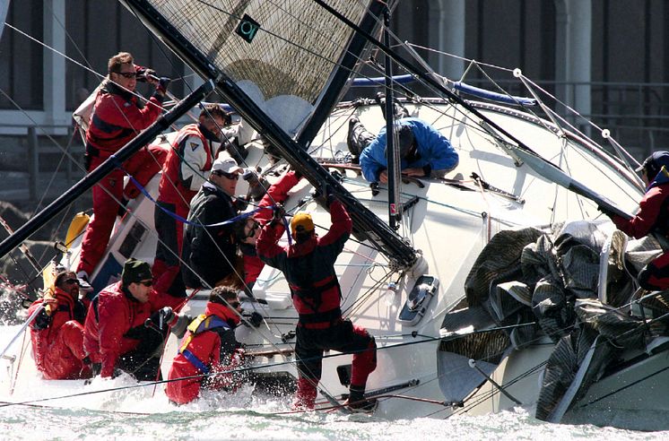 High res image - Interform Marine - KiwiGrip on Racing Yacht