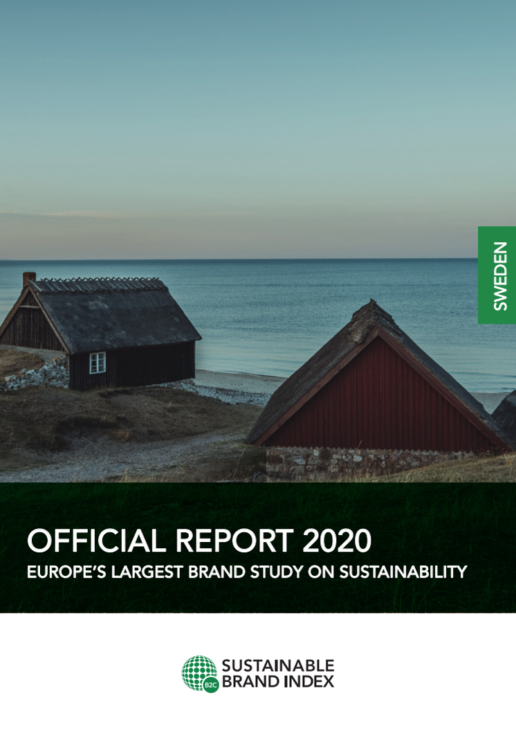Officiell rapport Sustainable Brand Index 2020 - Sverige