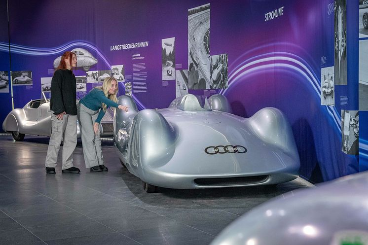 Auto Union Type C Stromlinie racerbil fra AUDI AG's historiske bilsamling