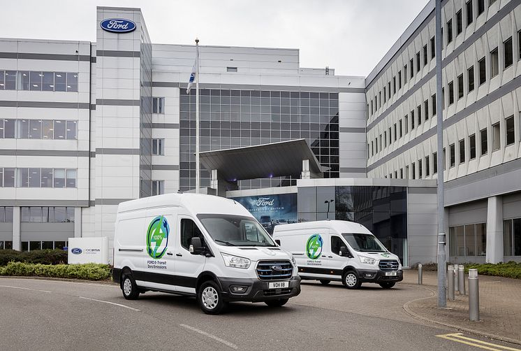 Ford E-Transit kunde testprosjekt 2021