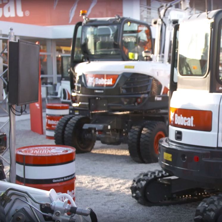 bauma - Baumaschinen Bagger