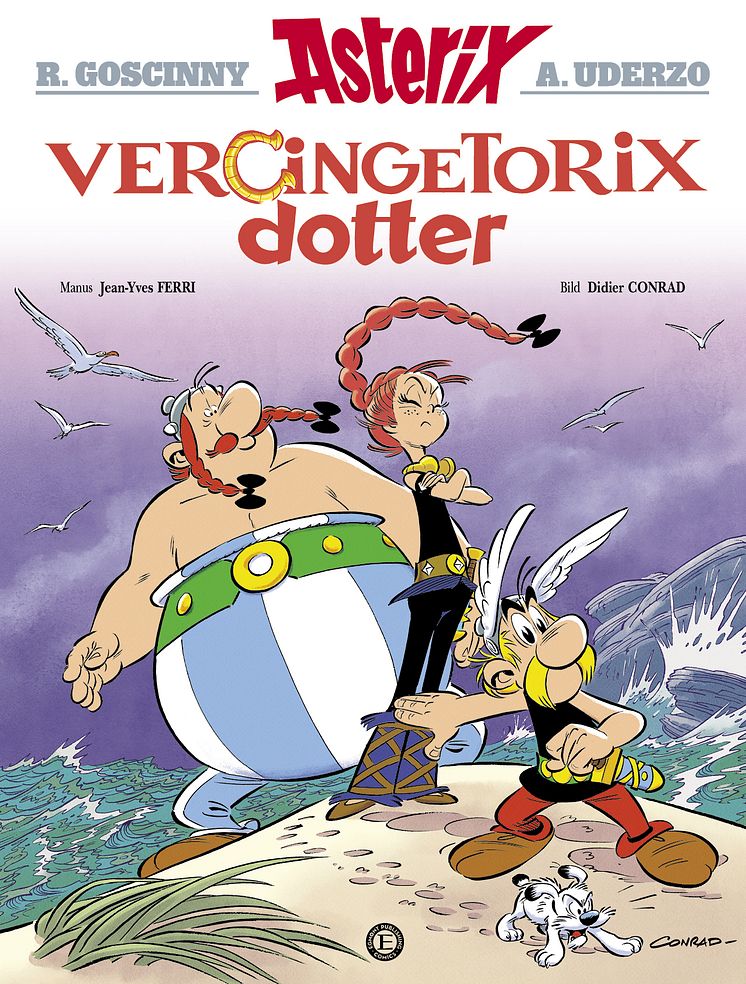 Omslag Asterix nr 38 – Vercingetorix dotter