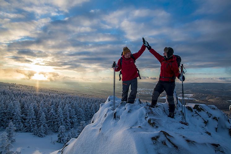 Harz (Landkreis Goslar)_Harz_Schneeschuhwandern_im_Nationalpark_Harz