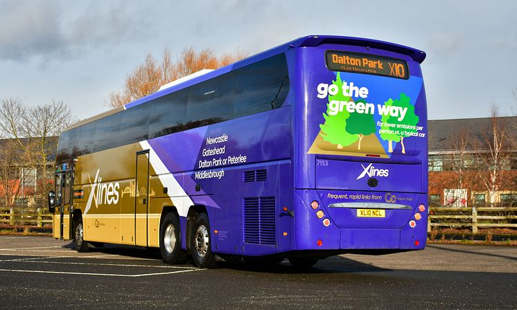 Go North East gives route between Middlesbrough and Newcastle a major upgrade with luxury coaches